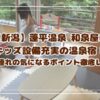 【新潟】蓬平温泉 和泉屋はキッズ設備充実の温泉宿！子ども連れでの楽しみ方と気になるポイント徹底レビュー
