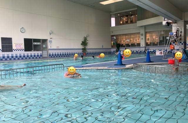 エピナール那須の温水プールはシンプルだけど楽しい♪
