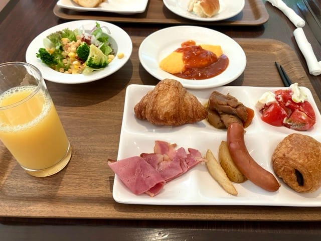 エピナール那須の朝食バイキング