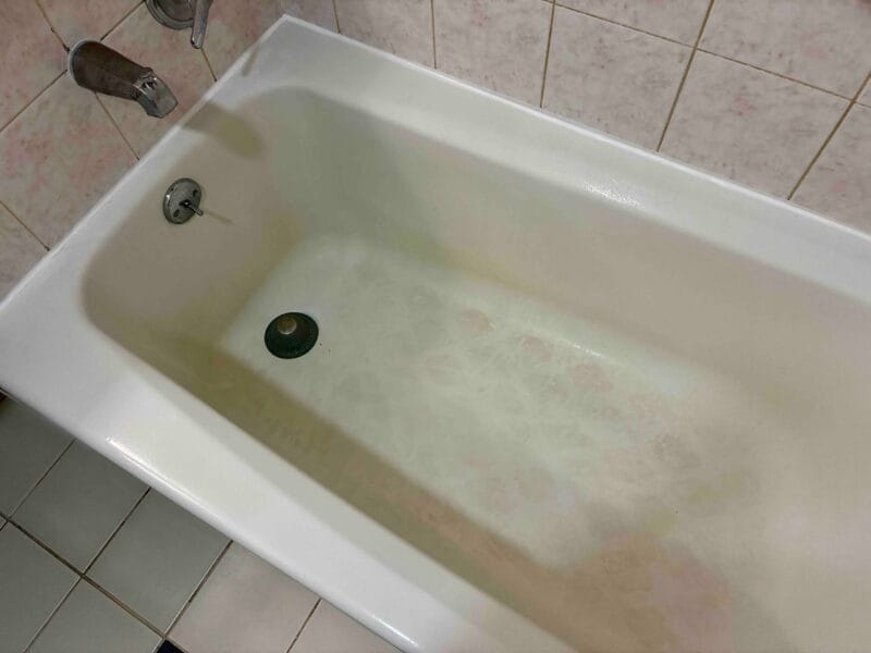PICグアムのバスタブは年季が入ってる！