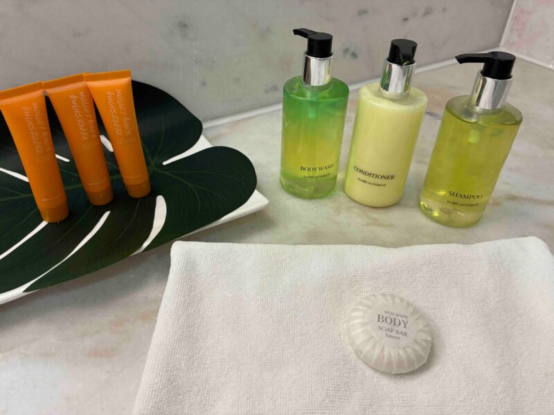 PICグアム　ロイヤルクラブルームのアメニティ