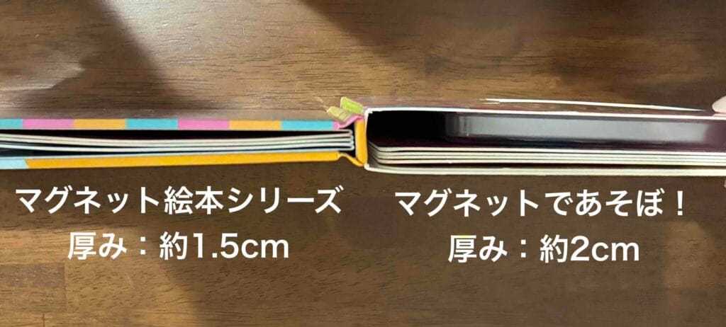 マグネットであそぼ！メルちゃんハウスの購入レビュー・コンパクトになった代わりに厚みアップ