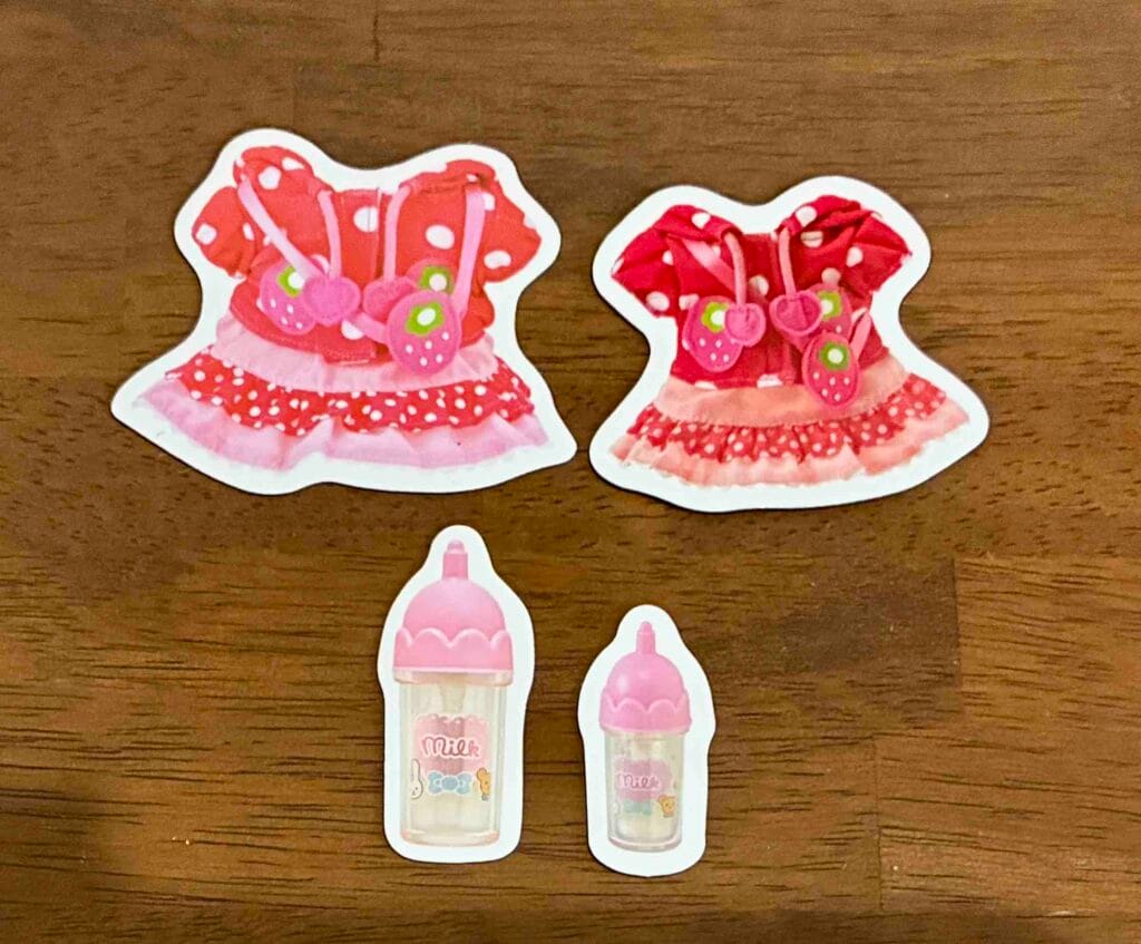マグネットであそぼ！メルちゃんハウスの購入レビュー・従来シリーズよりマグネットが小さめ